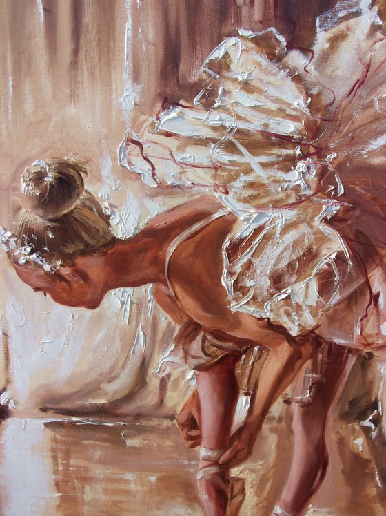 " YOUNG BALLET DANCER STAR ON BACKSTAGE "