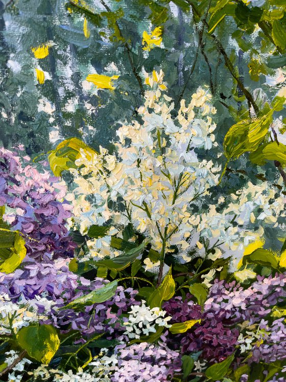 Still Life with Lilacs and Lilies of the Valley