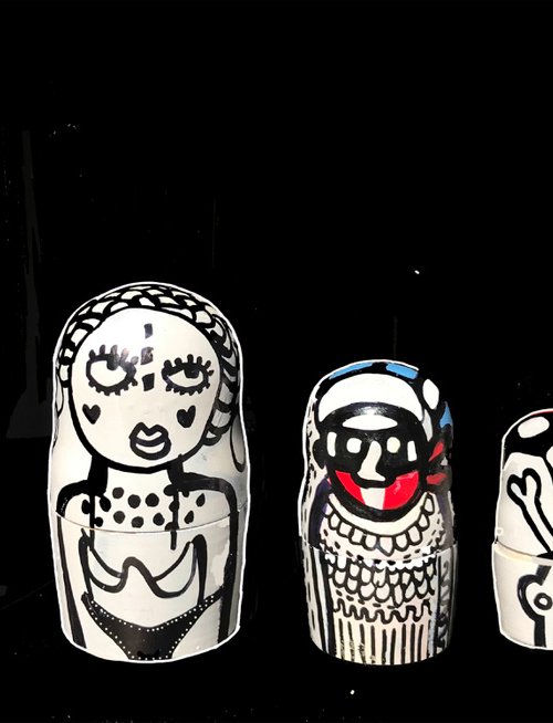Russian Dolls by Georgia  Sawers