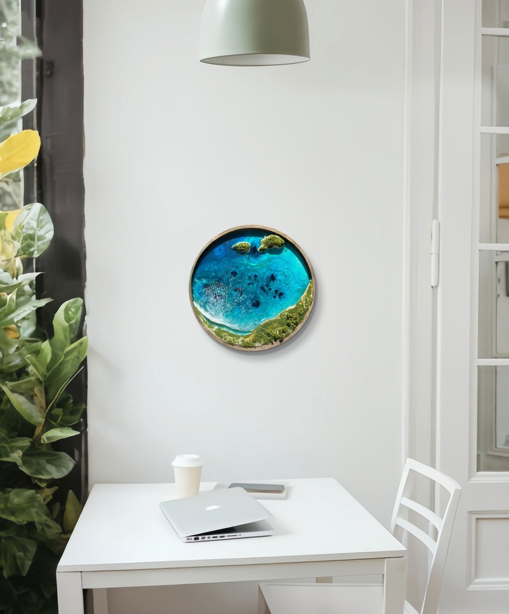 Ocean porthole #18 by Ana Hefco