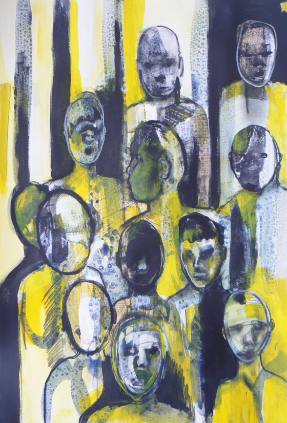 Study of a crowd #4