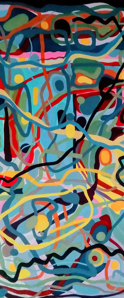 SO I WAS THINKING ABOUT KANDINSKY 6 by Chrissy Guest