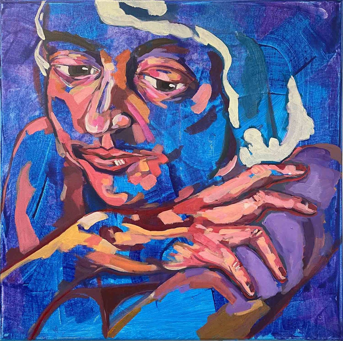 Laura By Ulli Schmitt, 24 X 24, Artwork For Sale On Artfinder