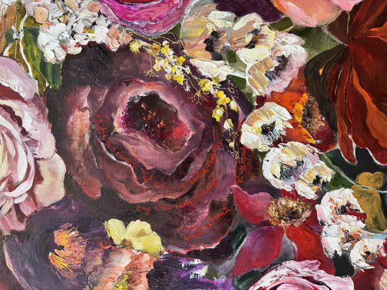 SURROUNDED BY FLOWERS