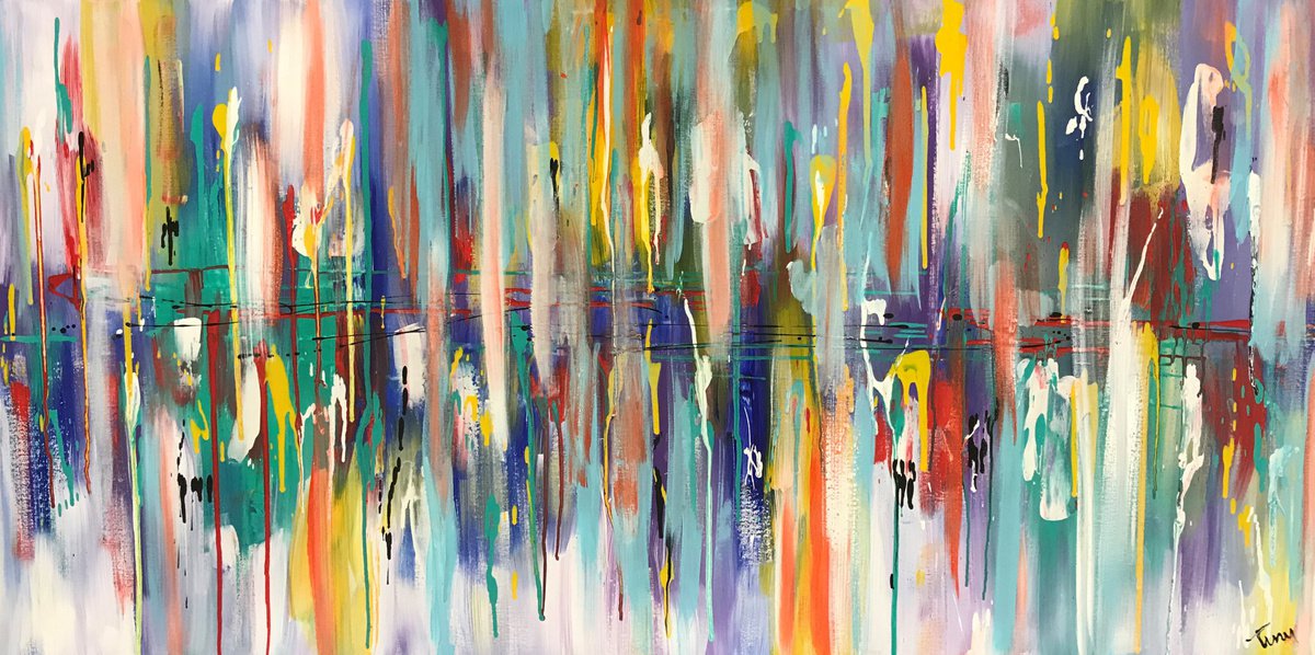 Skyscraper By Tiny De Bruin, 63 X 31, Artwork For Sale On Artfinder