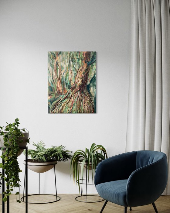 Roots Are Our Support. Diptych