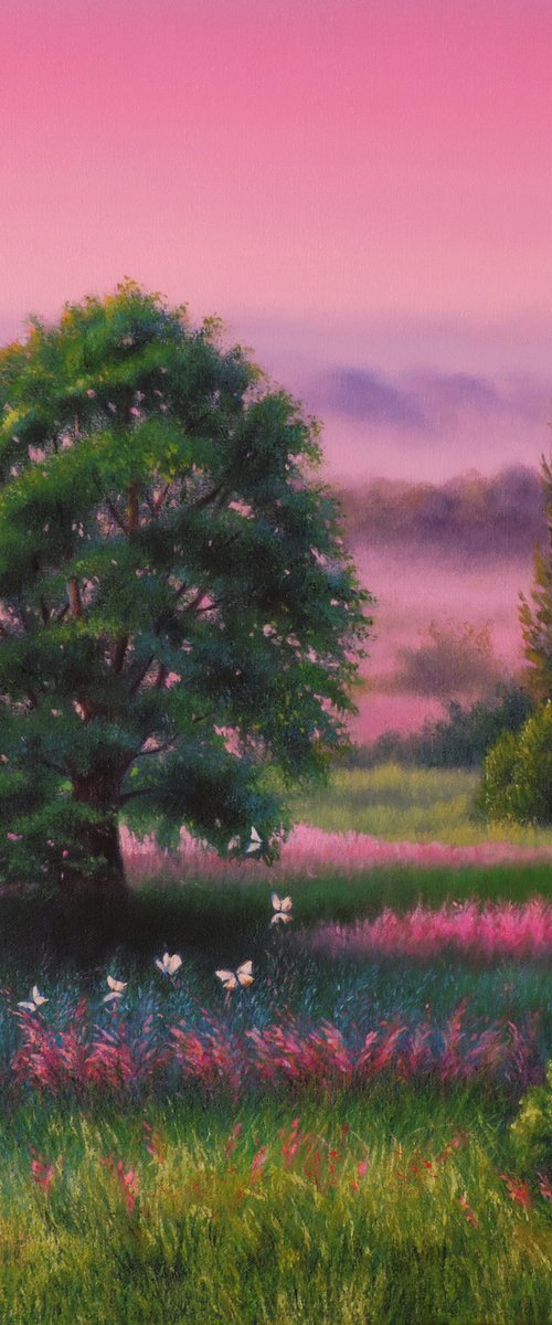 Where calm blossoms by Laura Cabral