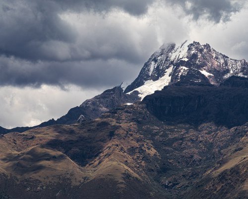 Salkantay, vue de Chinchero by Rémi Carbonaro