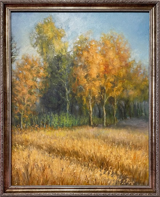 Landscape painting oil