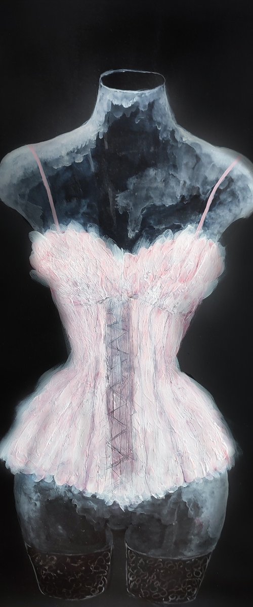 Women's corset by Kira K. Sadian