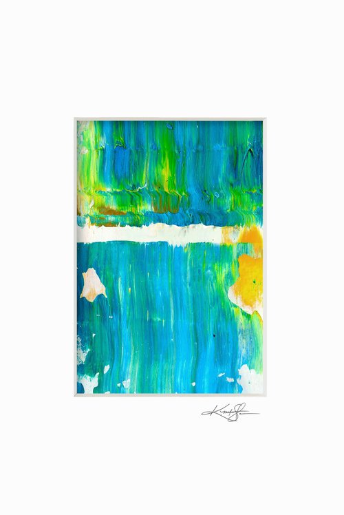Oil Abstraction 148 - Abstract painting by Kathy Morton Stanion by Kathy Morton Stanion