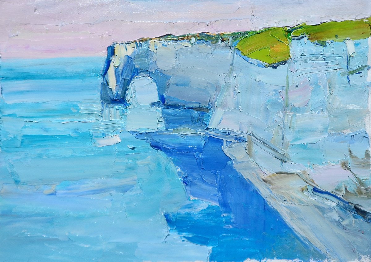  Etretat by Yehor Dulin