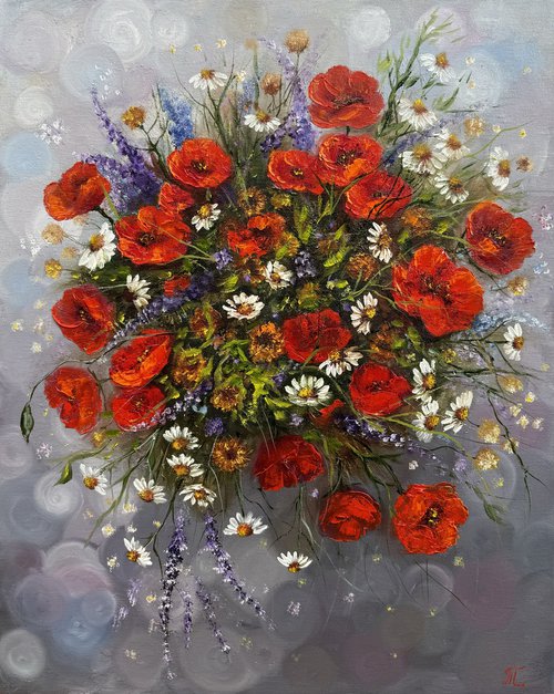 Field Idyll: Summer Bouquet by Tanja Frost