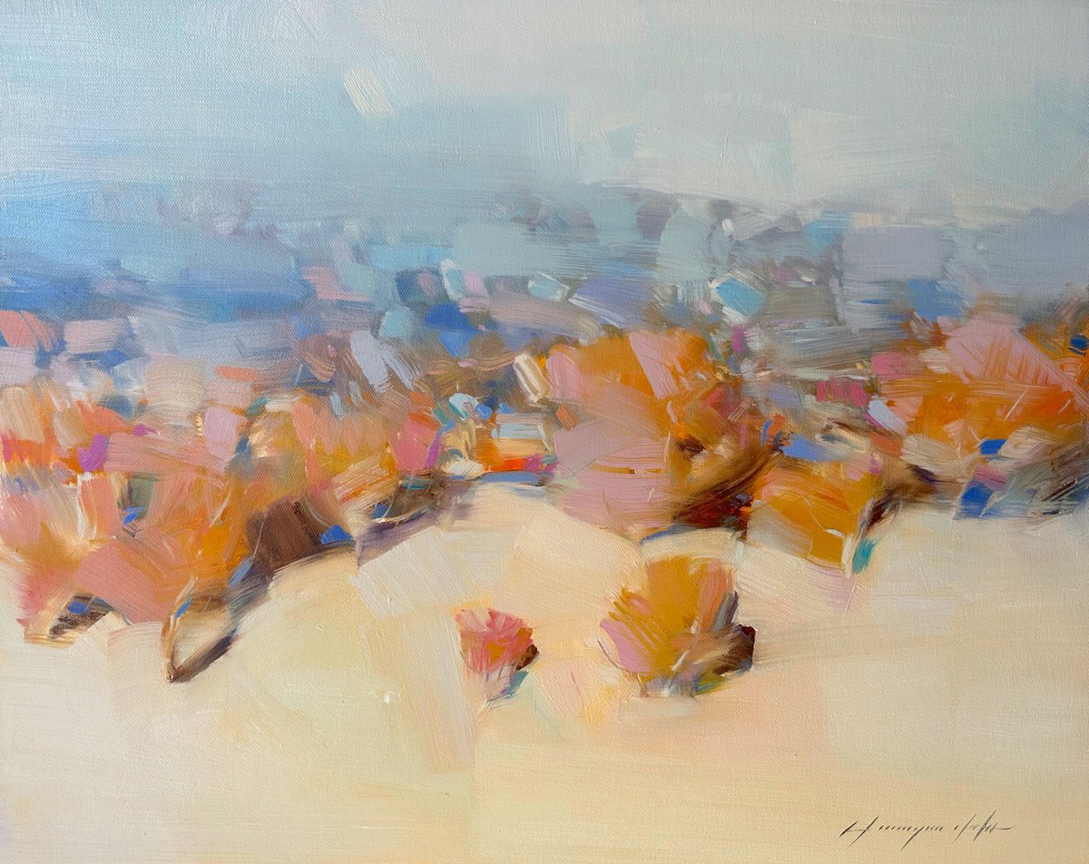 Autumn View By Vahe Yeremyan, 21 X 17, Artwork For Sale On Artfinder