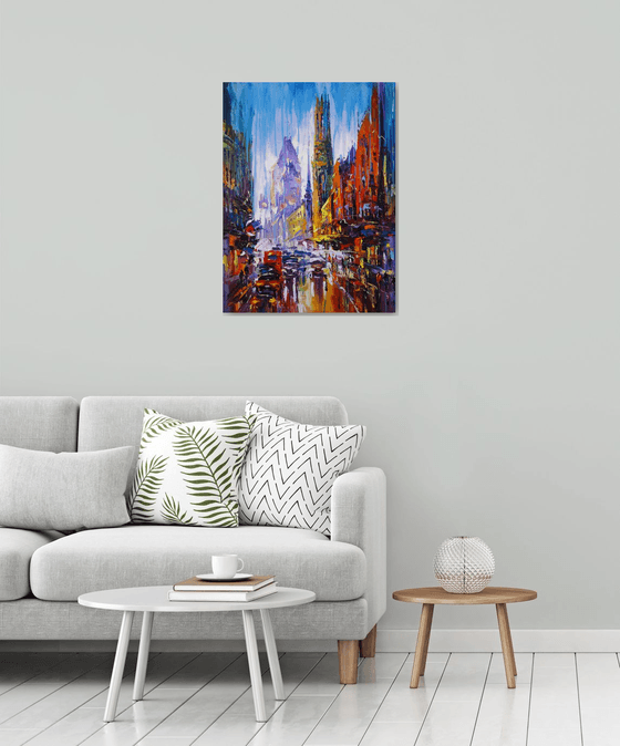 Modern rhythm of the old city