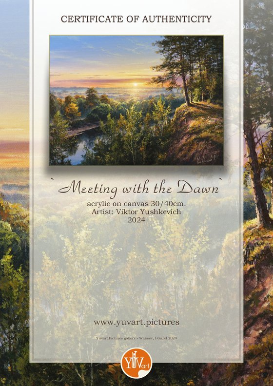 Meeting with the dawn