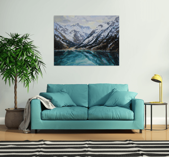 In silence of mountains