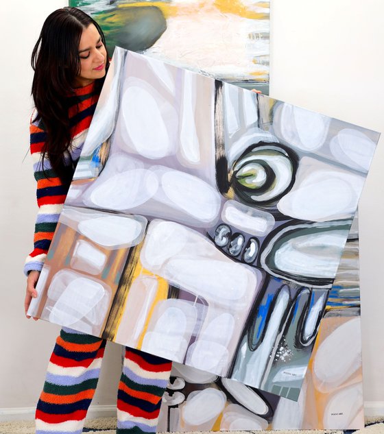 Modern Abstract- Where I disappear 02