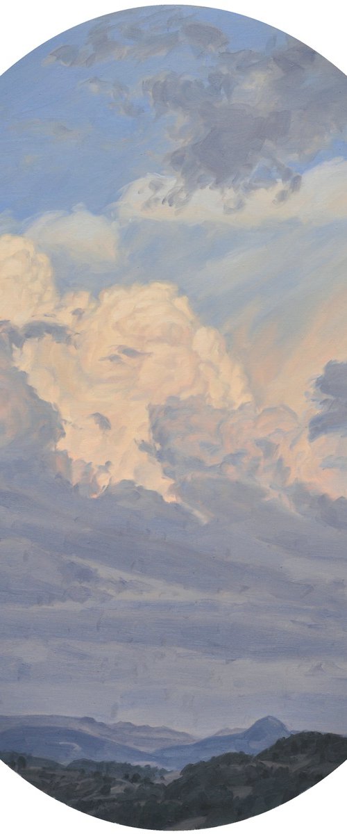 Rising Sky — July 31, 9 pm by ANNE BAUDEQUIN