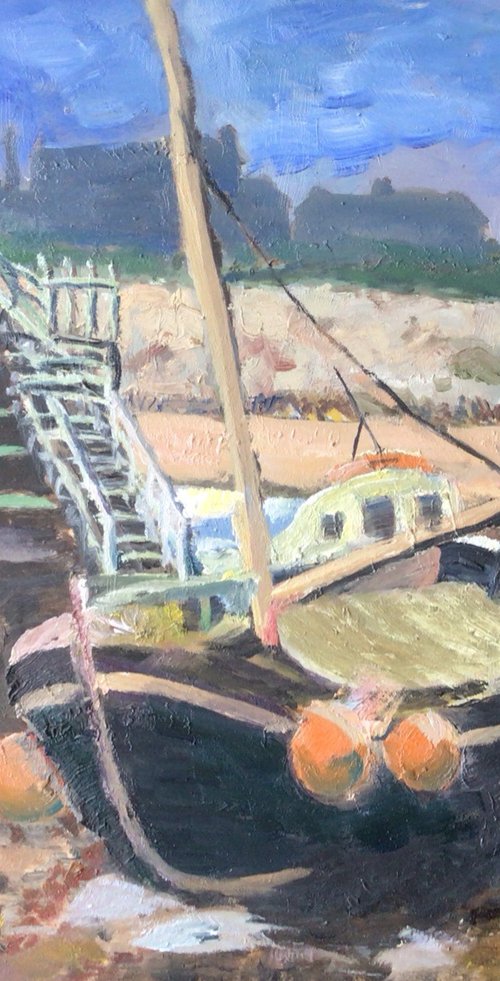Down on the Jetty by Julian Lovegrove Art