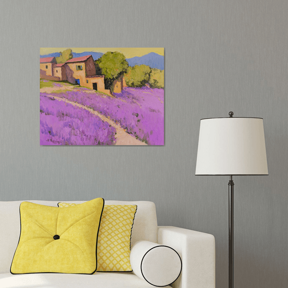 Lavender in French Villa