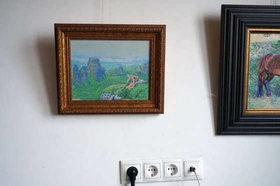 Meteors. Rusanu Monastery