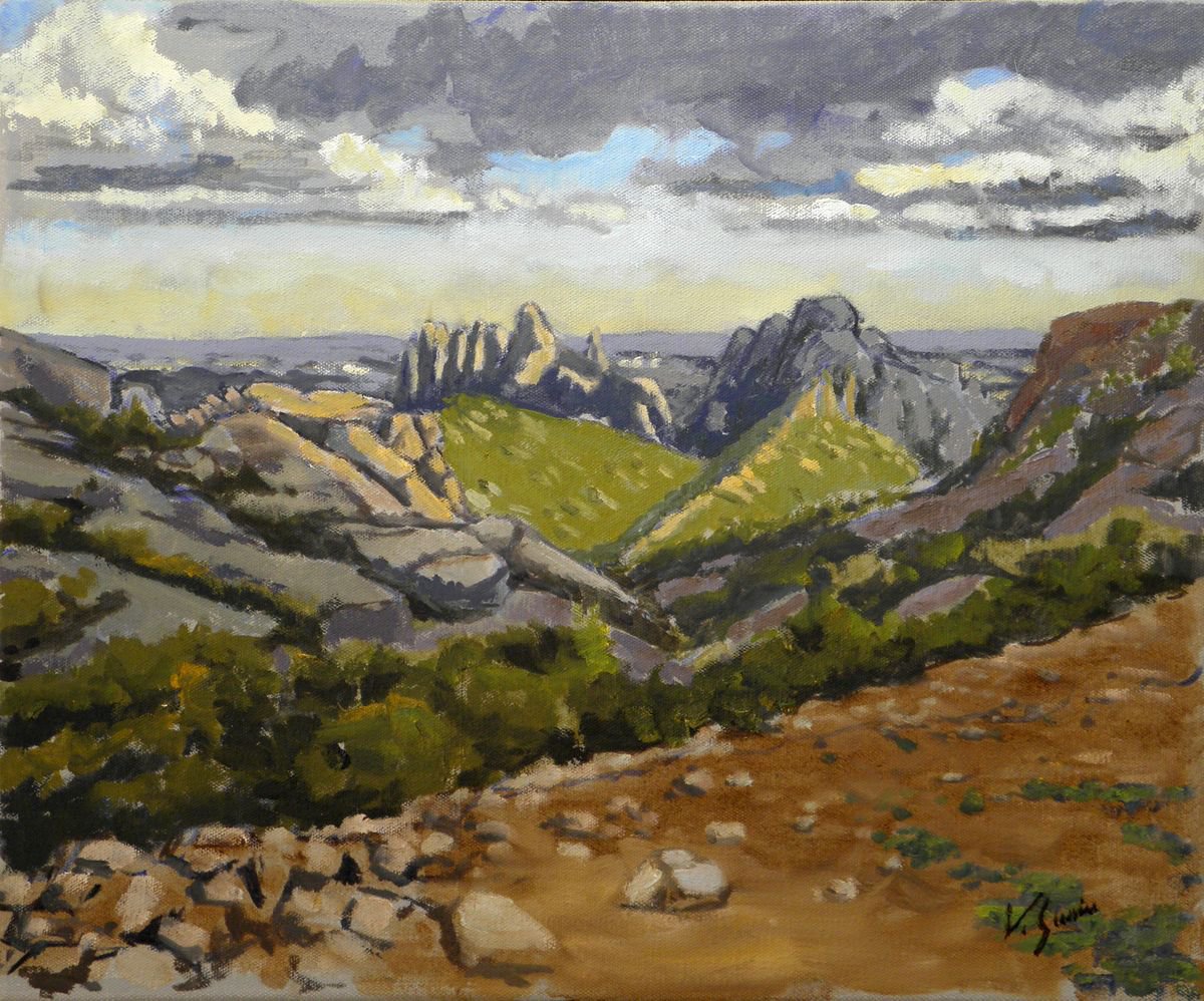 Vista de Montserrat by V�ctor Sus�n