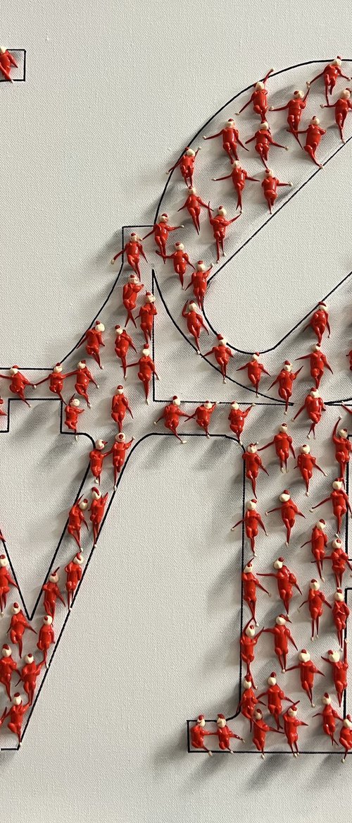 Freedom People ,,Love” Eka Peradze Art by Eka Peradze