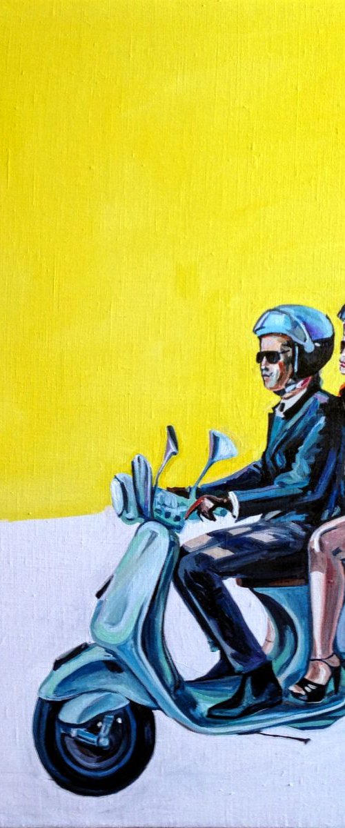 Motor bike by Sasha Robinson
