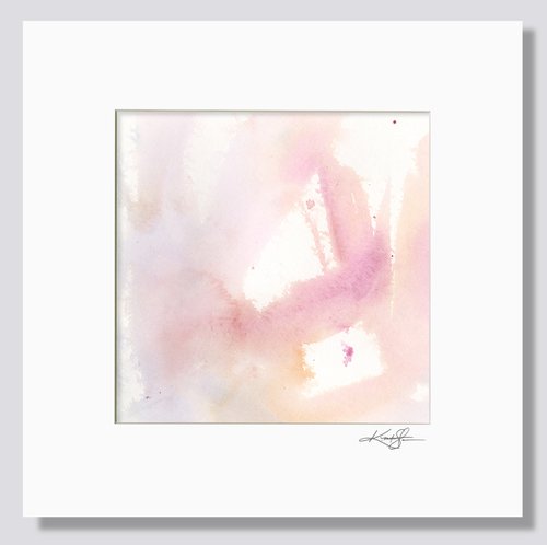 Awakened Breezes 5 - Serene Abstract Painting by Kathy Morton Stanion by Kathy Morton Stanion