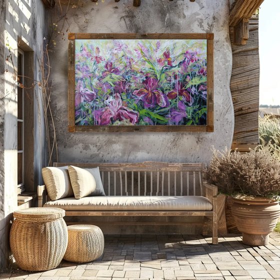 Whispers of Flowers. Floral landscape