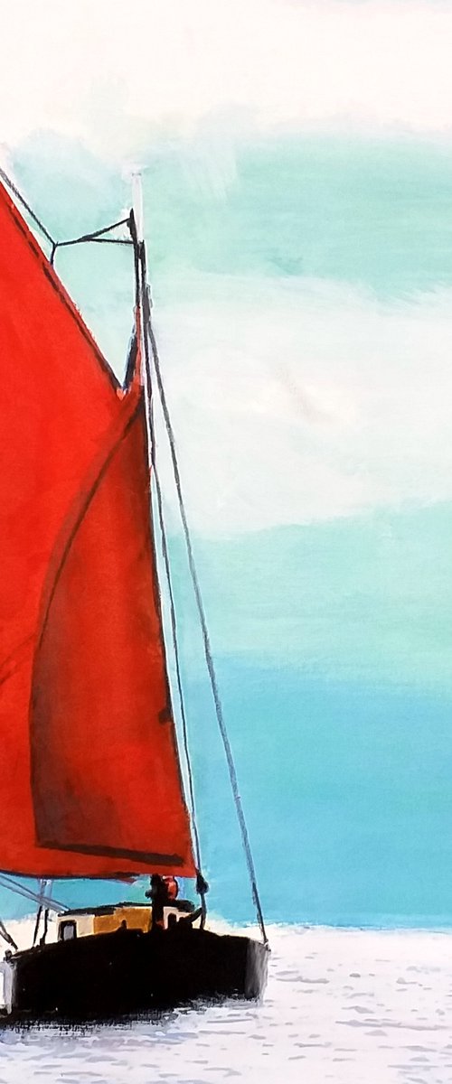 Red Sails by Siniša Alujević