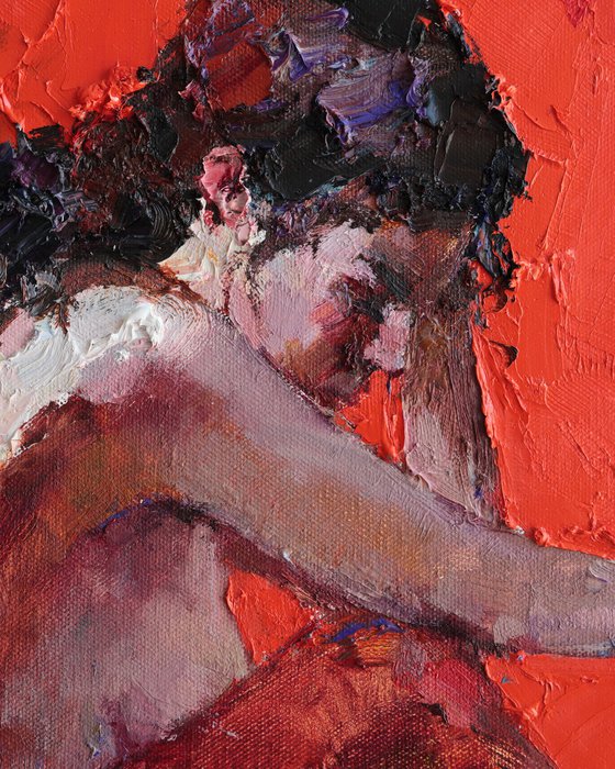 Seated Woman in Stillness