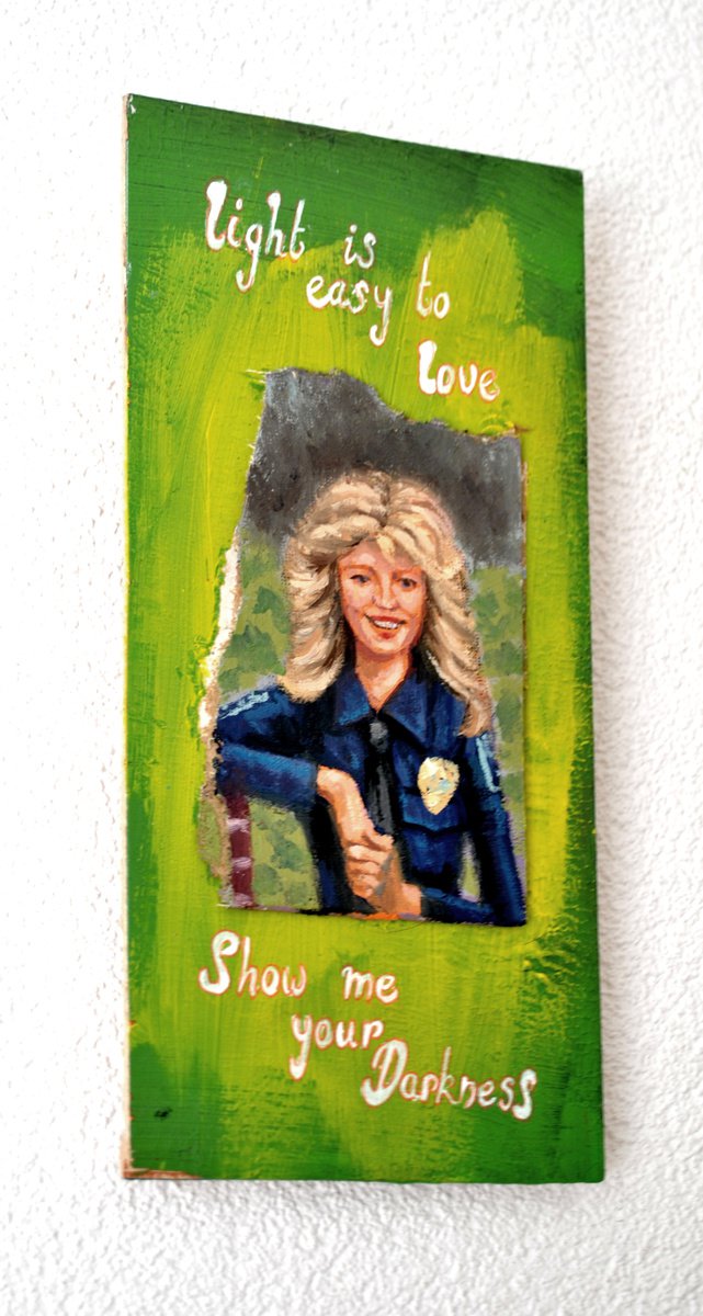 Light is easy to love, show me your darkness by Taco Eisma