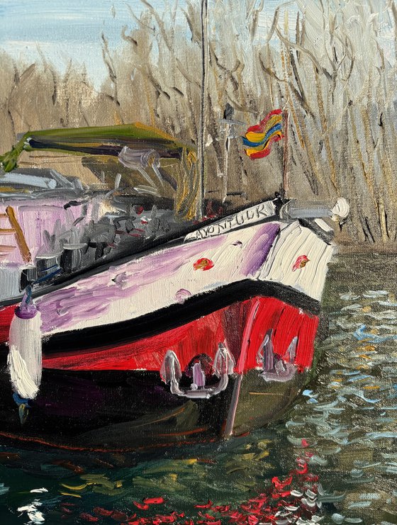 The Houseboat on the Canal