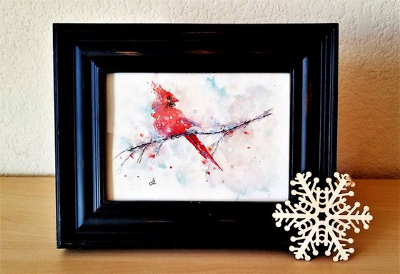 Let it snow, let it snow.. #24/gift idea/free shipping in USA for any of my artworks