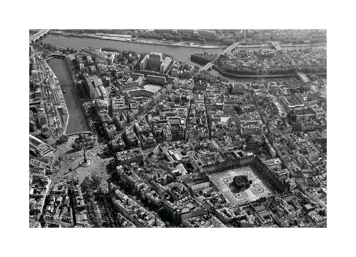 Paris in the 70s, Le Marais and La Bastille by Alain Gaymard