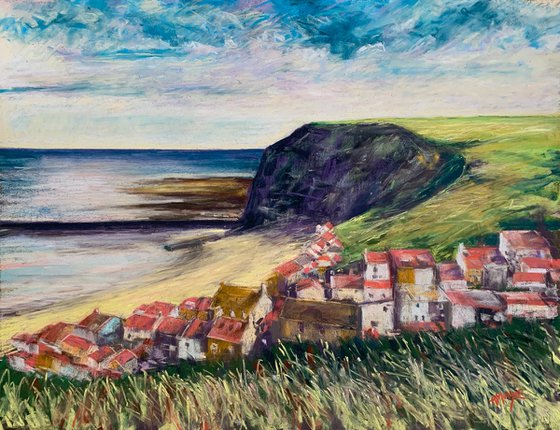 Staithes From Above