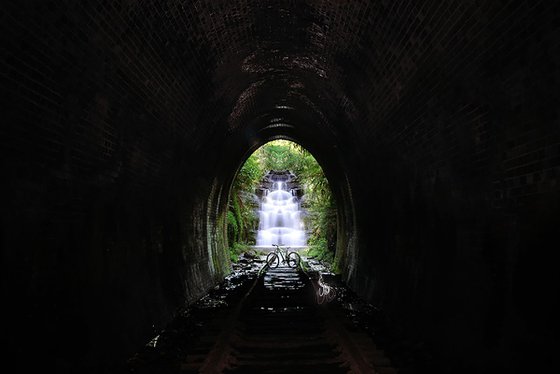 Waterfall Tunnel