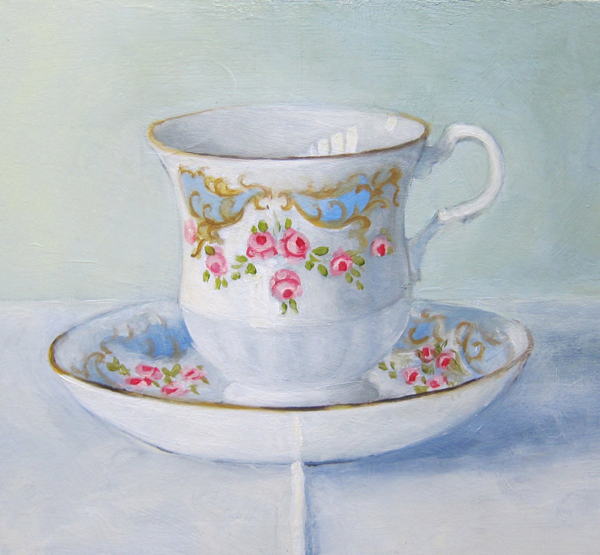 Cup and Saucer by Sophie Colmer-Stocker