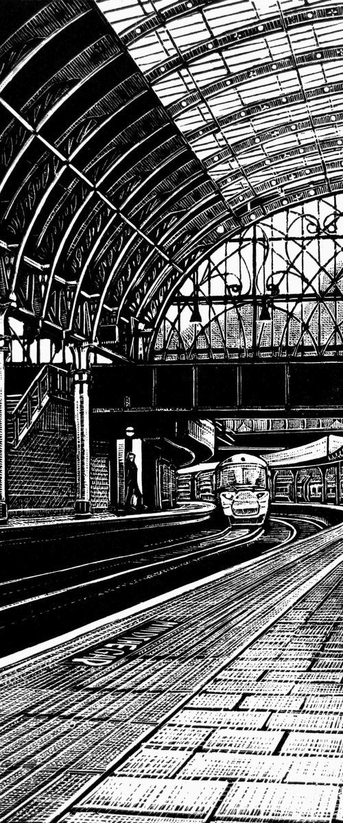 Paddington Station: Platform 8 by Rebecca Coleman