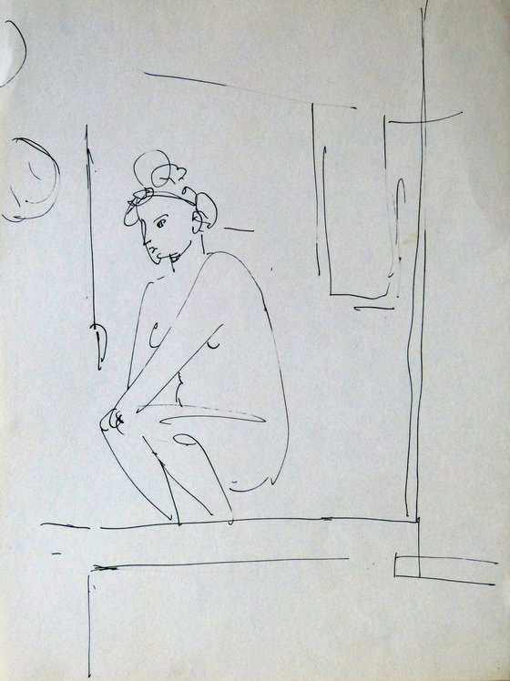 Sketch of a nude