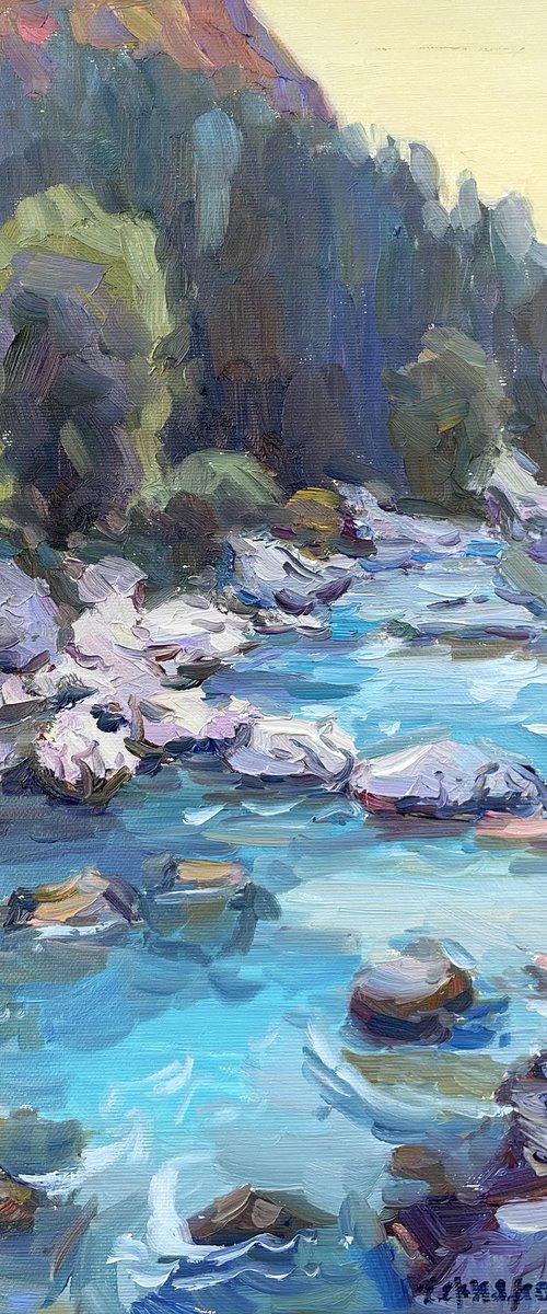 "River" by Evgeny Chernyakovsky