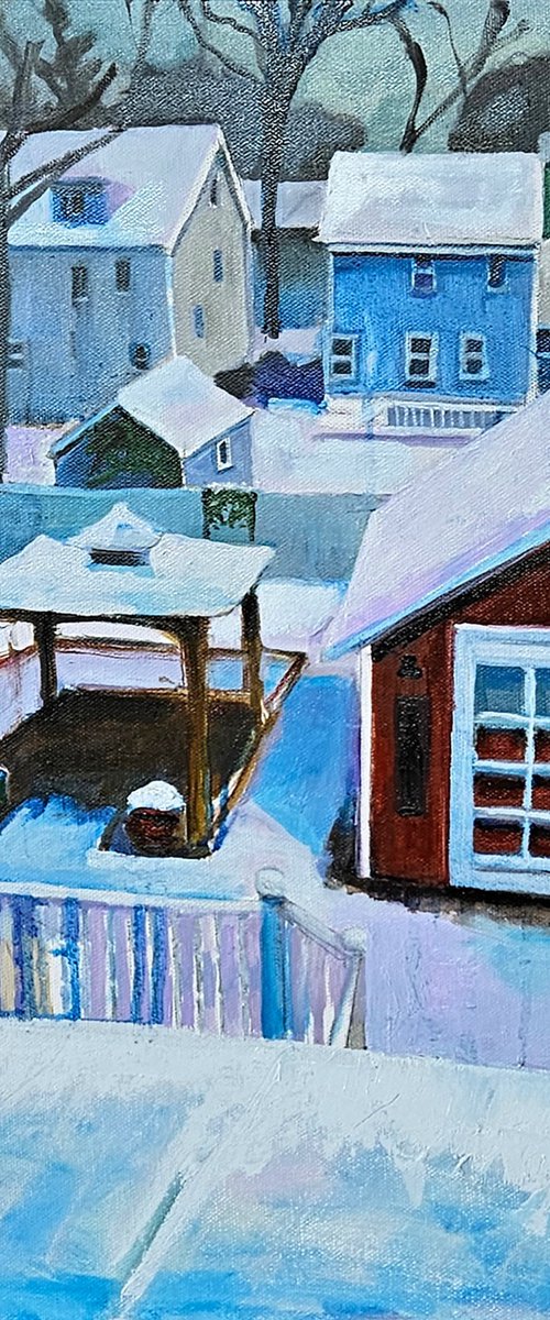 Backyard Winter by Shelton Walsmith