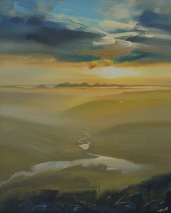 SUNBURST, LOCH CLAIR, TORRIDON