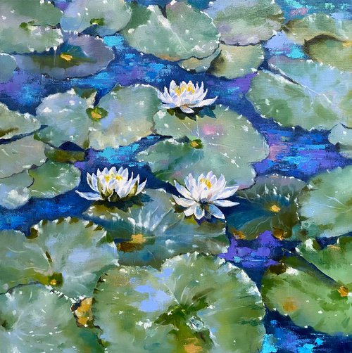 Magic pond by Elvira Sultanova