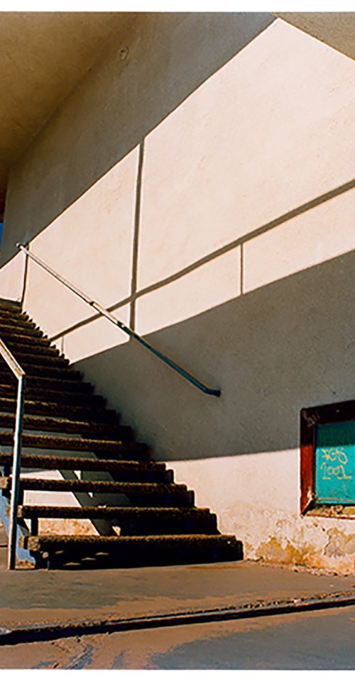 North Shore Motel Steps, Salton Sea, California, 2003 by Richard Heeps