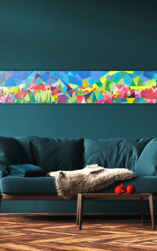 Bergdorf (Mountain Village) by Franziska Scherer
