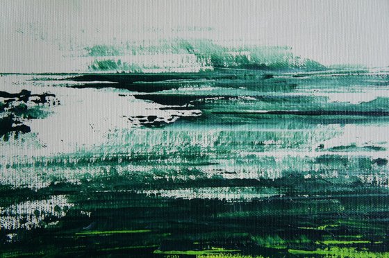 Wide Open Green (100 x 120 cm) XXL (40 x 48 inches)