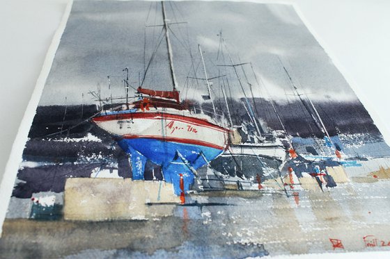 Moored at Fenit